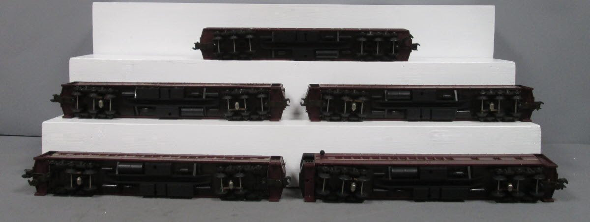 MTH 20-4004 O Gauge Norfolk & Western 70' Madison Passenger Car Set (Set of 5) EX/Box