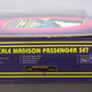 MTH 20-4004 O Gauge Norfolk & Western 70' Madison Passenger Car Set (Set of 5) EX/Box