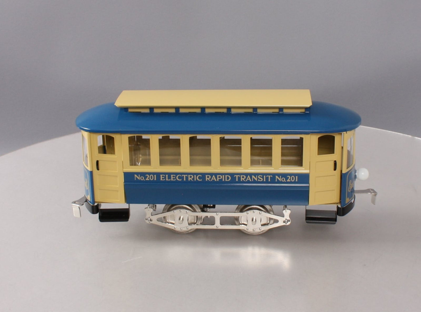 Lionel 6-13901 Standard Gauge Electric Rapid Non-Powered Transit Trolley #201 NIB