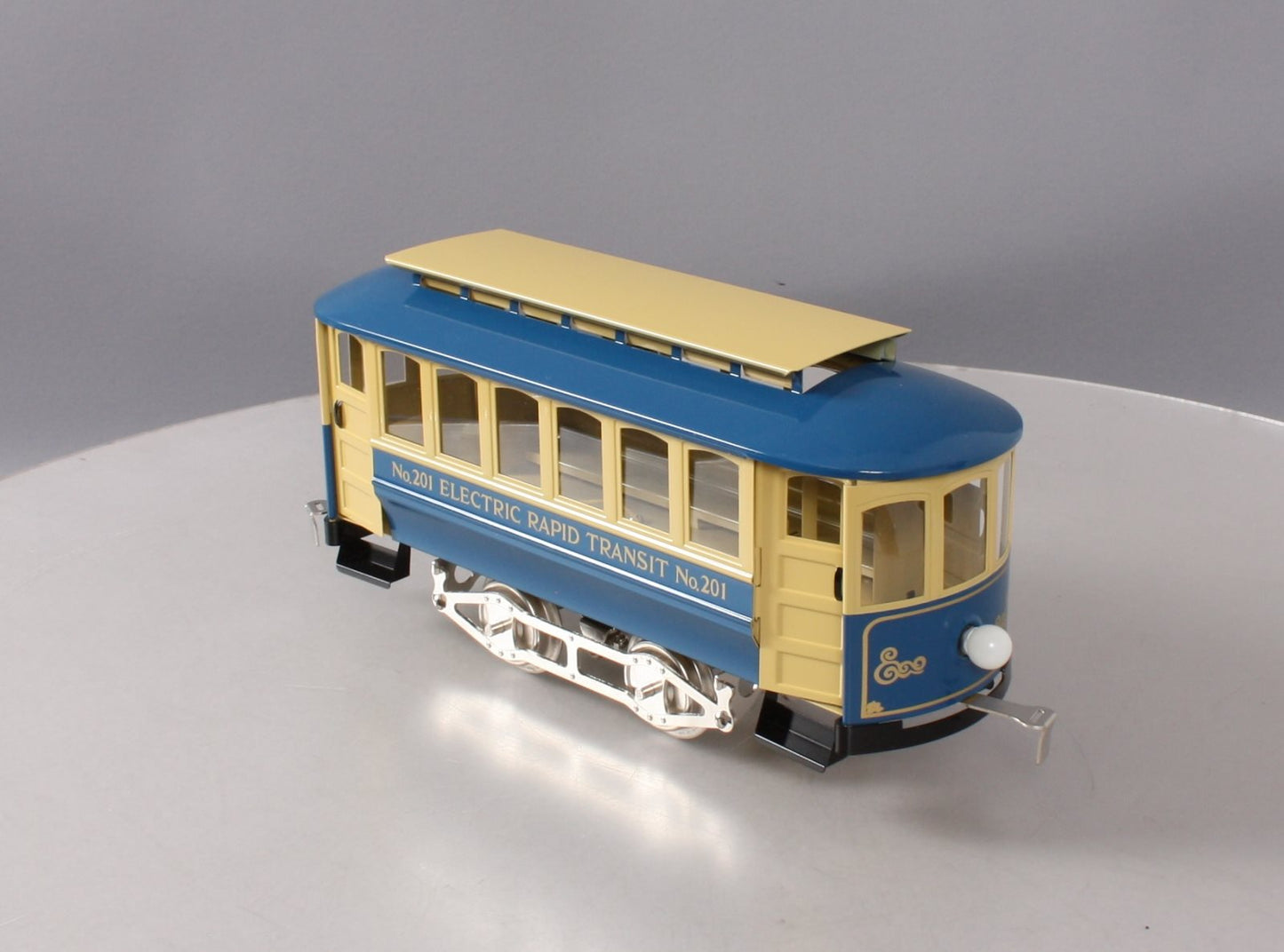 Lionel 6-13901 Standard Gauge Electric Rapid Non-Powered Transit Trolley #201 NIB