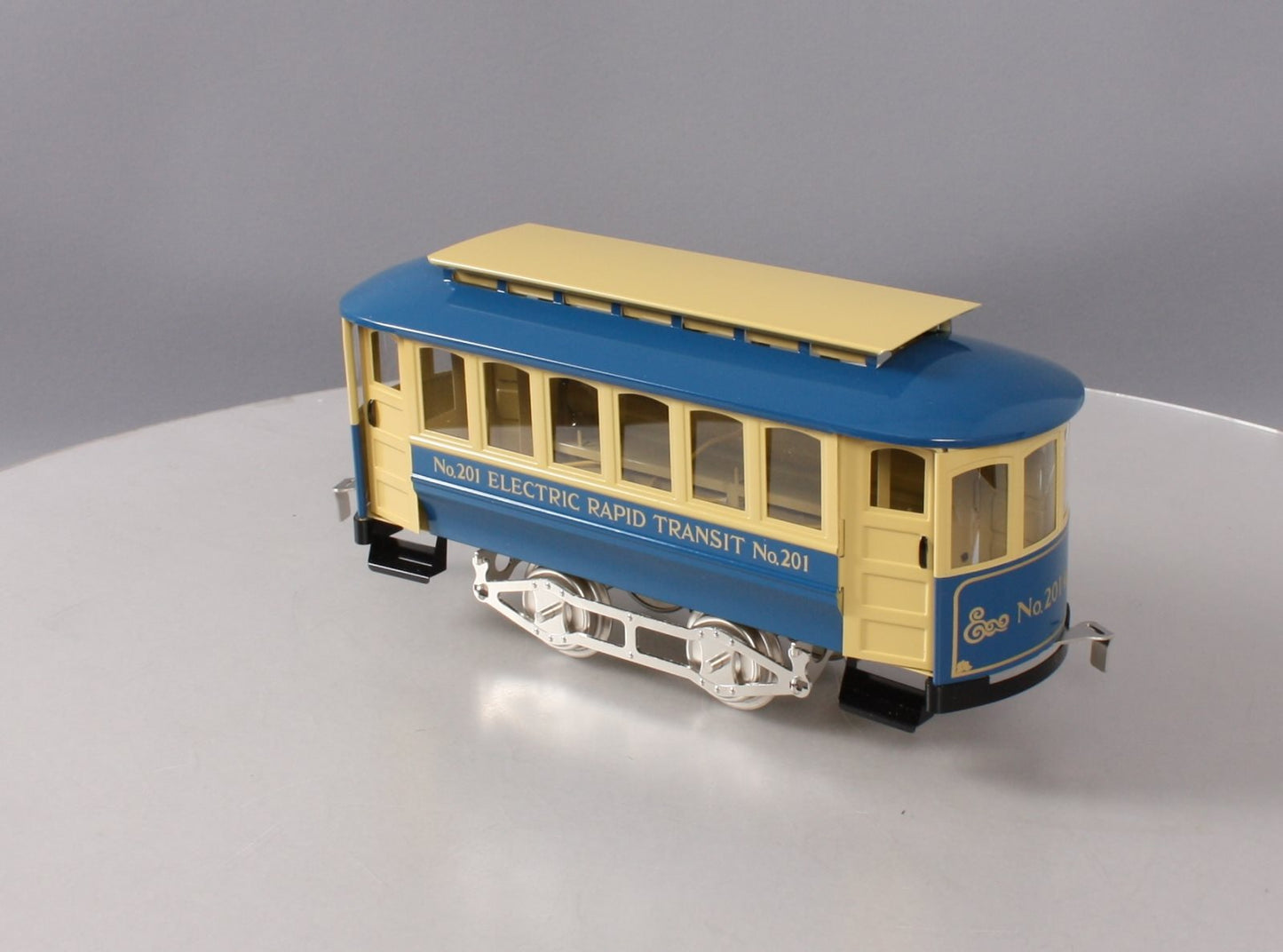 Lionel 6-13901 Standard Gauge Electric Rapid Non-Powered Transit Trolley #201 NIB
