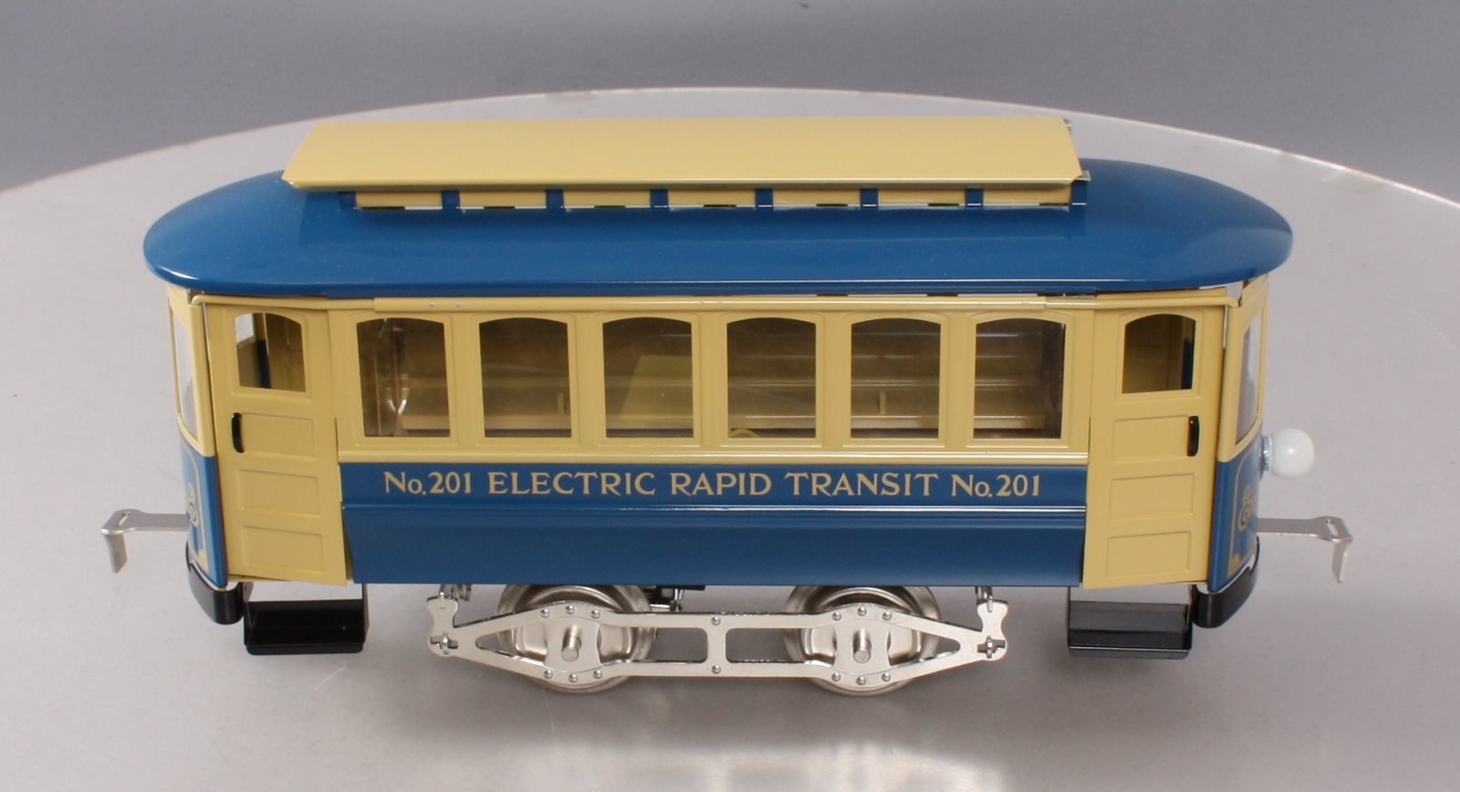 Lionel 6-13901 Standard Gauge Electric Rapid Non-Powered Transit Trolley #201 NIB