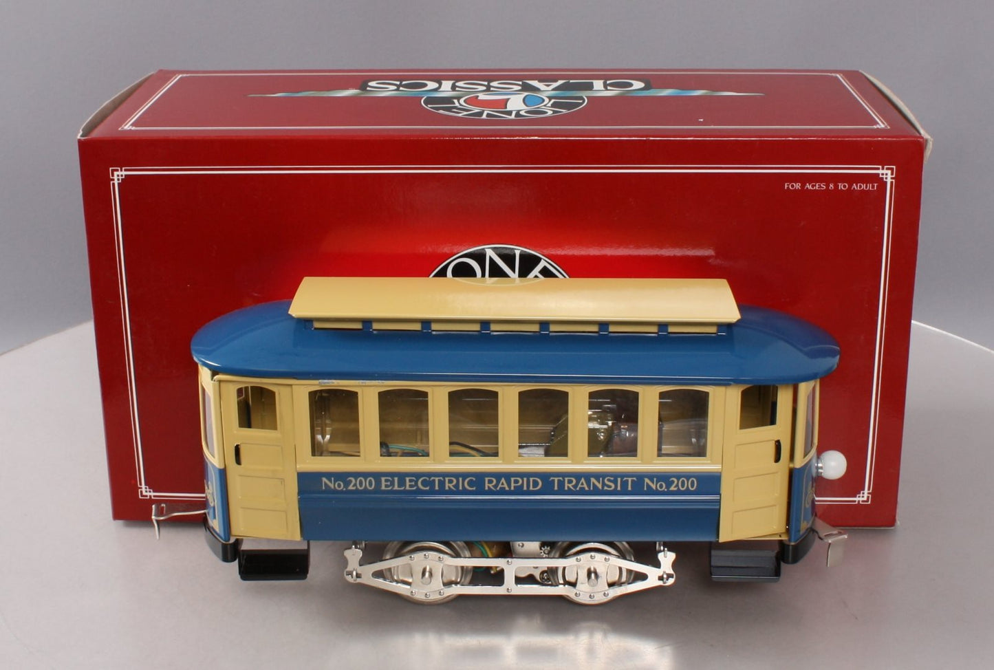 Lionel 6-13900 Standard Gauge Electric Rapid Transit No. 200 Powered Trolley LN/Box