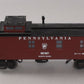 MTH 30-7722 O Gauge RailKing Pennsylvania Railroad Woodsided Caboose #981801 EX/Box