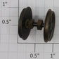 Lionel 0625-22 HO End Wheel Assembly