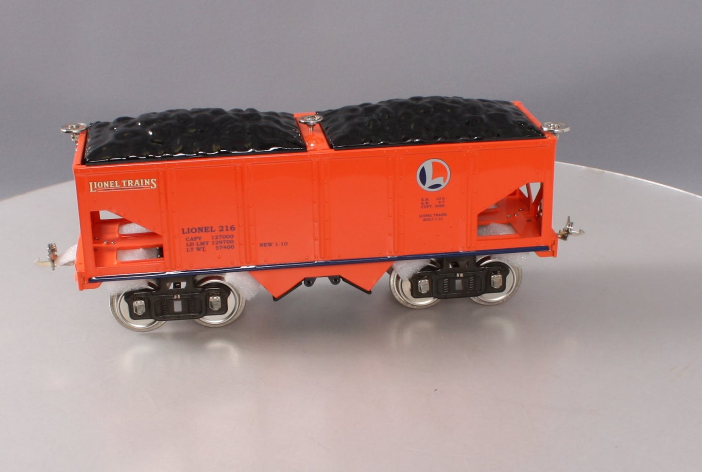 MTH 11-30085 Lionel Corporation #216 Standard Gauge Hopper Car NIB