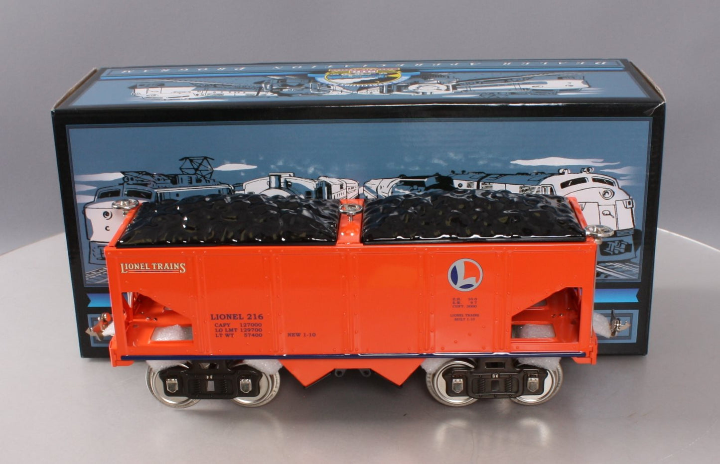 MTH 11-30085 Lionel Corporation #216 Standard Gauge Hopper Car LN/Box