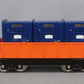 MTH 11-30150 Std. Gauge 212 Lionel Lines Gondola car with Containers LN/Box