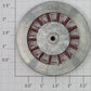Lionel SM-72X Red Spoked 2-3/8" Std. Gauge Super Motor Plain Wheel