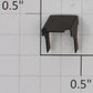 Lionel 0565-65 Black HO Coupler Pockets