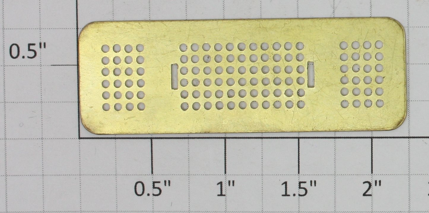 Lionel 381-408 Brass Perforated Side Grill