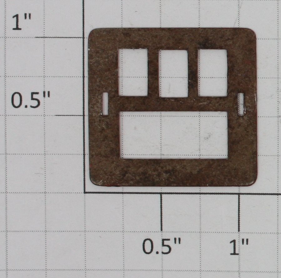 Lionel 45N-6 Red Metal Window for Gateman House