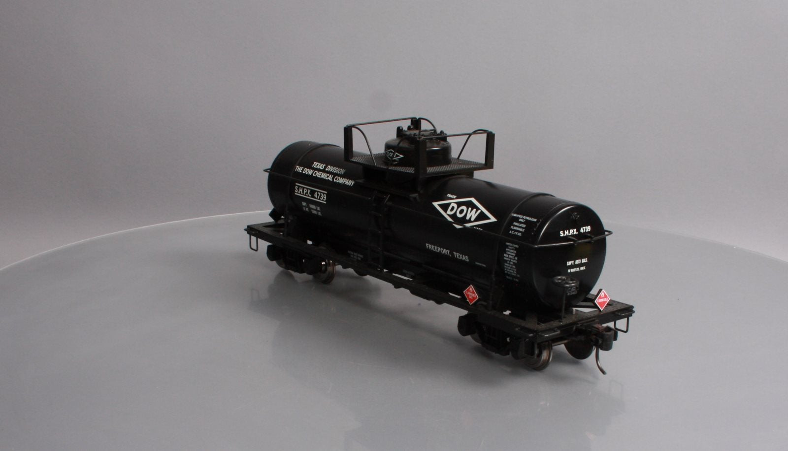Aristo-Craft 41340S G Scale Dow Chemical Single Dome Tank Car LN/Box