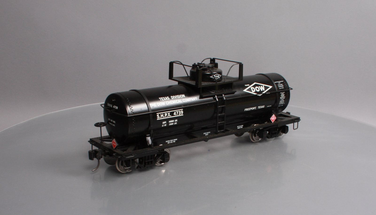 Aristo-Craft 41340S G Scale Dow Chemical Single Dome Tank Car LN/Box