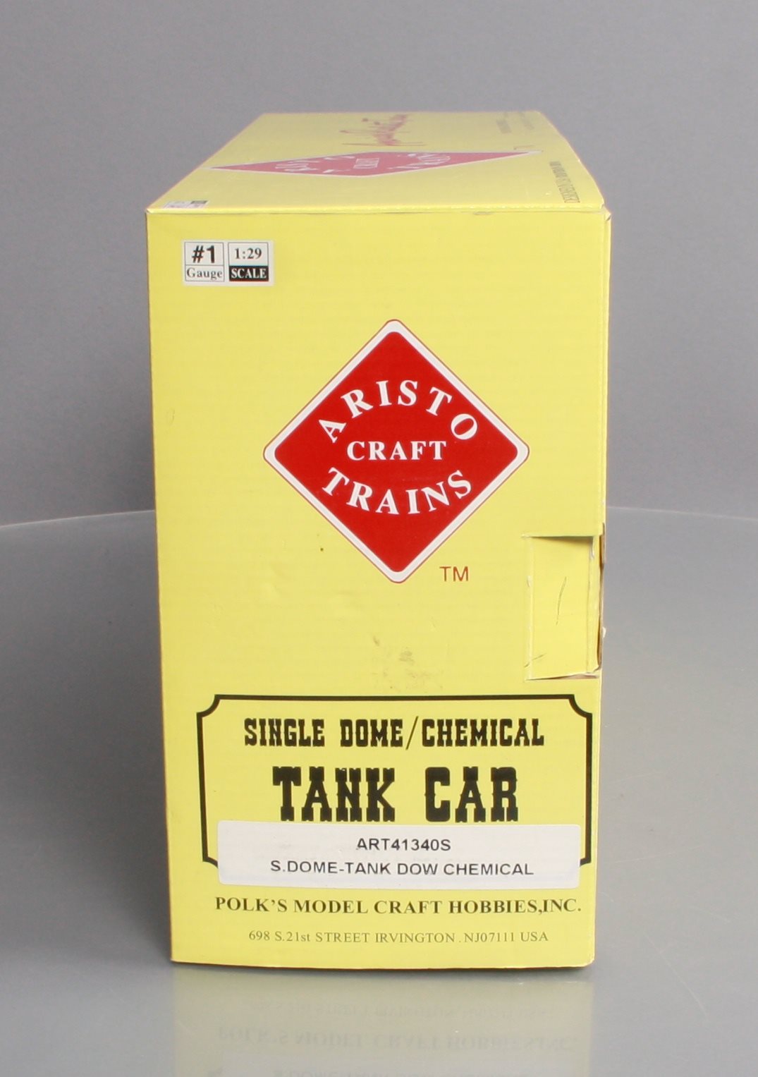 Aristo-Craft 41340S G Scale Dow Chemical Single Dome Tank Car LN/Box