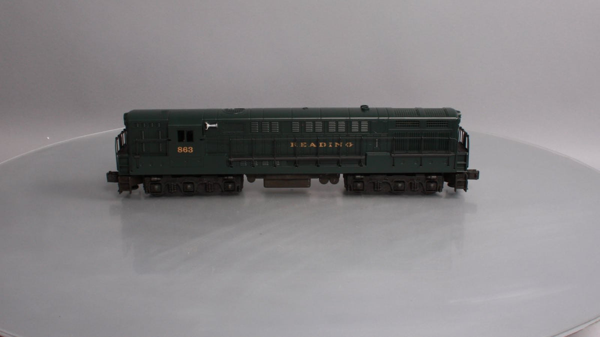 Lionel 6-18309 O Reading FM Trainmaster Diesel Locomotive #863 EX/Box