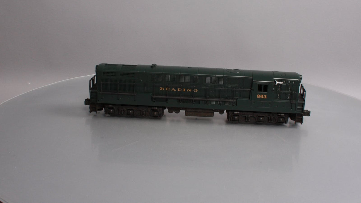 Lionel 6-18309 O Reading FM Trainmaster Diesel Locomotive #863 EX/Box