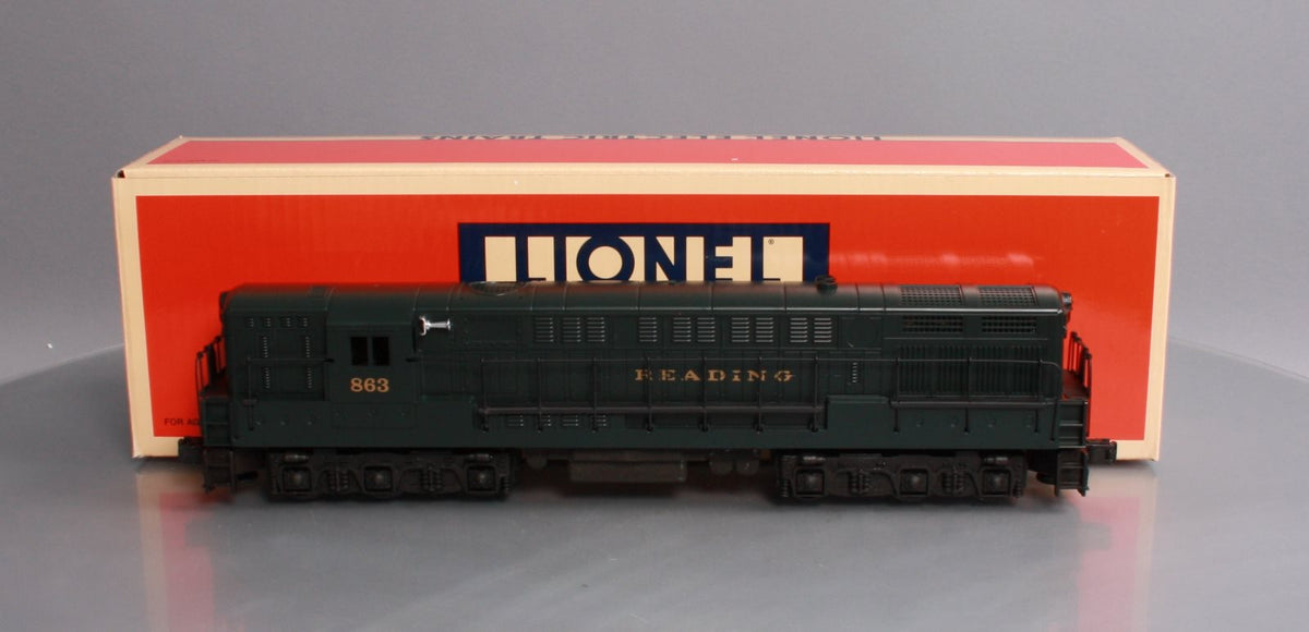 Lionel 6-18309 O Reading FM Trainmaster Diesel Locomotive #863 EX/Box