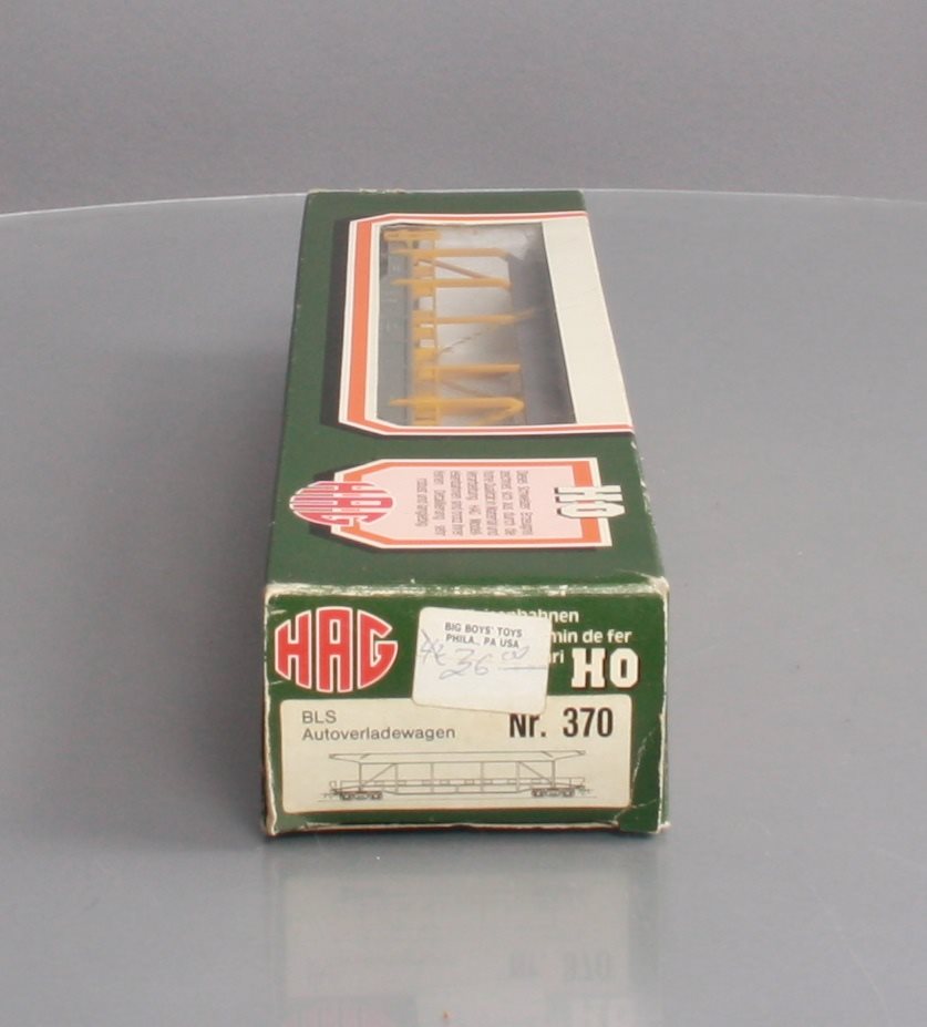 HAG 370 HO BSL Automobile Transport Freight Car LN/Box