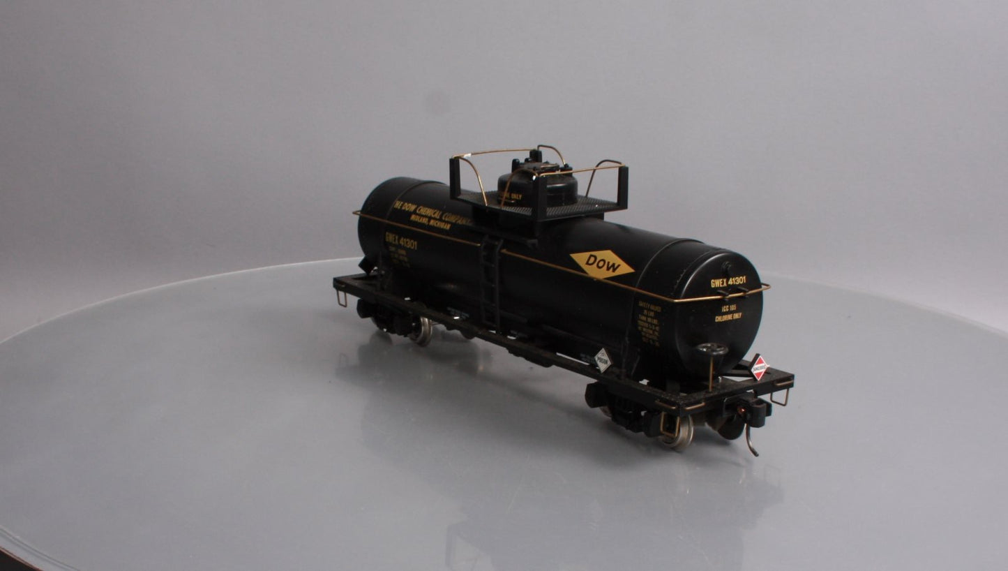 Aristo-Craft 41301 Dow Single Dome Tank Car - Metal Wheels EX/Box