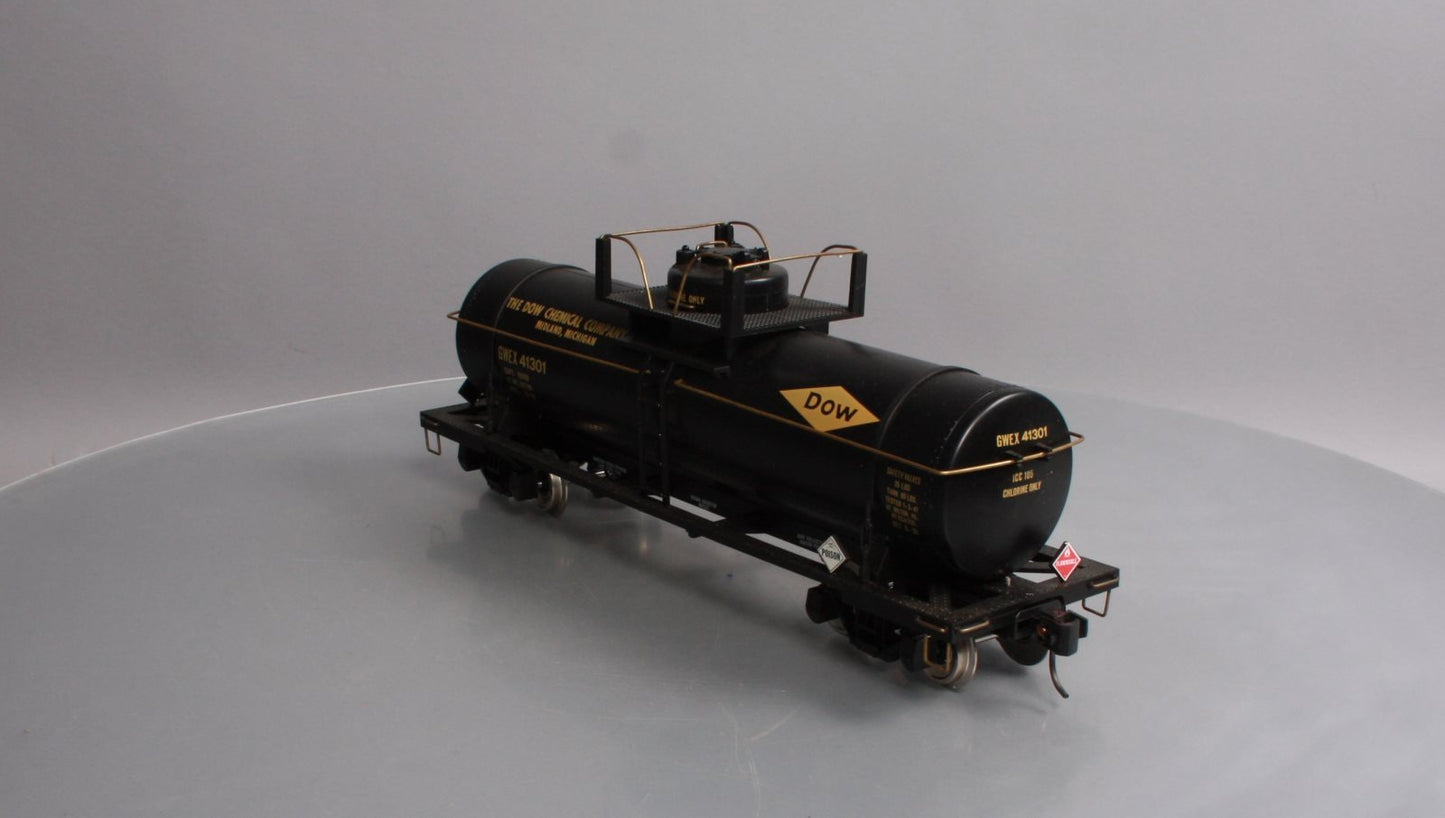 Aristo-Craft 41301 Dow Single Dome Tank Car - Metal Wheels EX/Box