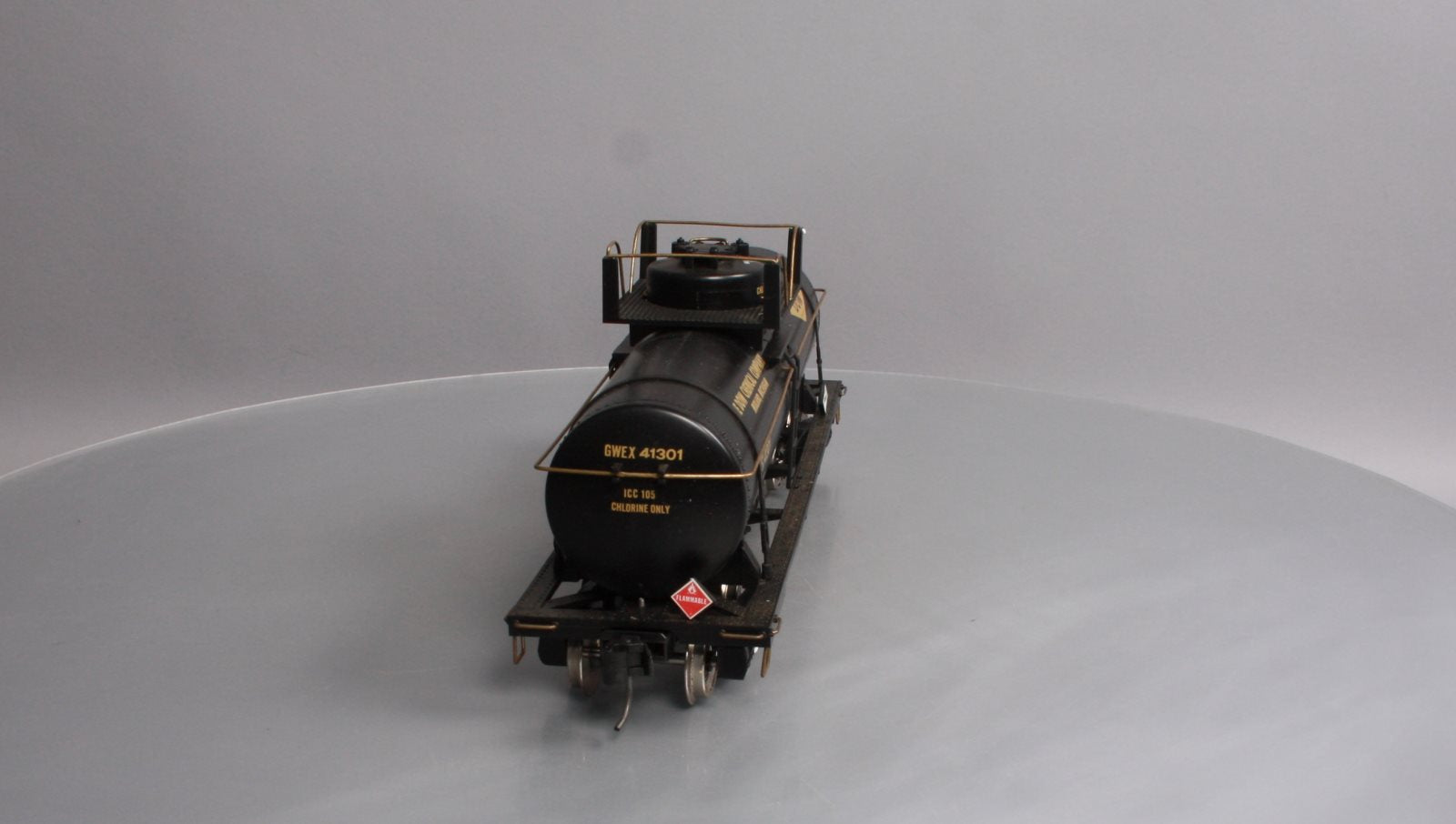 Aristo-Craft 41301 Dow Single Dome Tank Car - Metal Wheels EX/Box