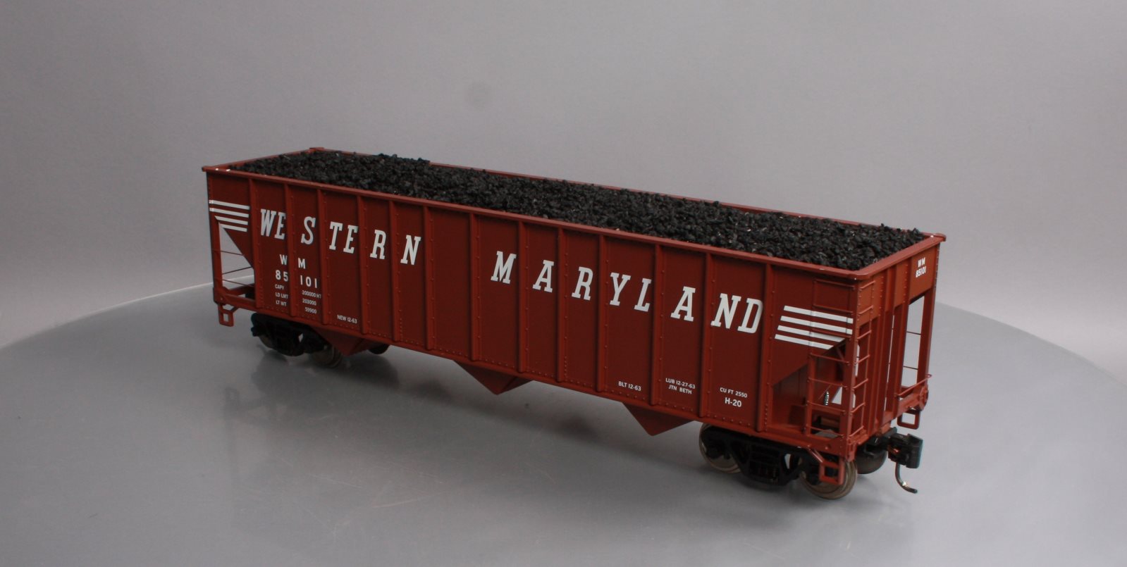 Aristo-Craft 41495 100 Ton Coal Hopper #85012 (Metal Wheels) LN/Box