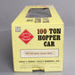 Aristo-Craft 41495 100 Ton Coal Hopper #85012 (Metal Wheels) LN/Box