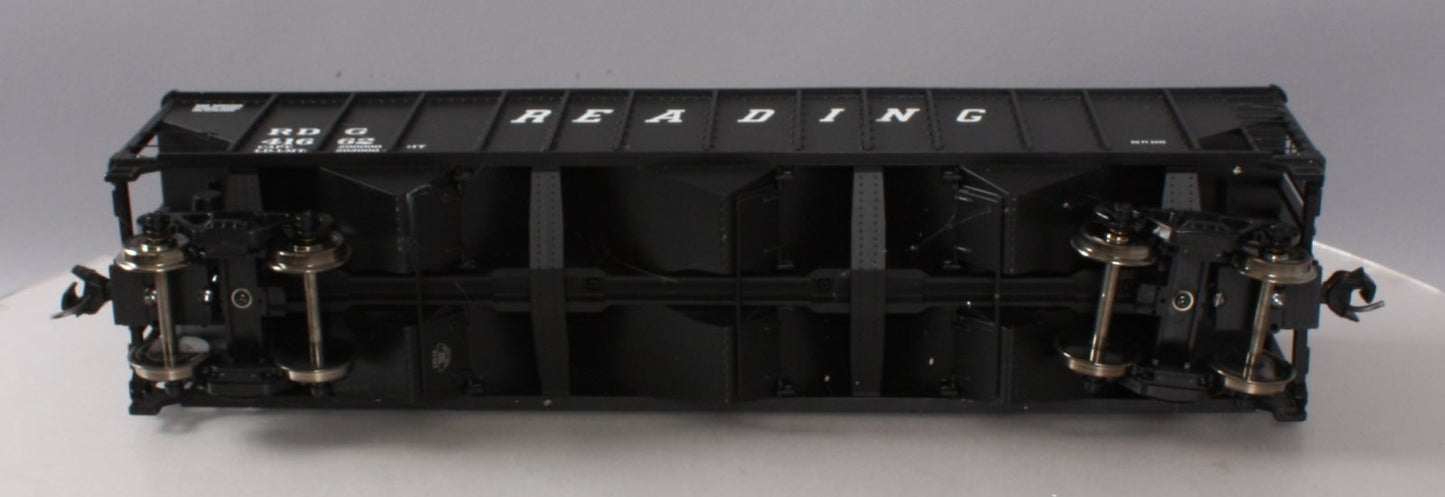 Aristo-Craft 41423 Reading 3 Bay 100 Ton Coal Hopper - Metal Wheels