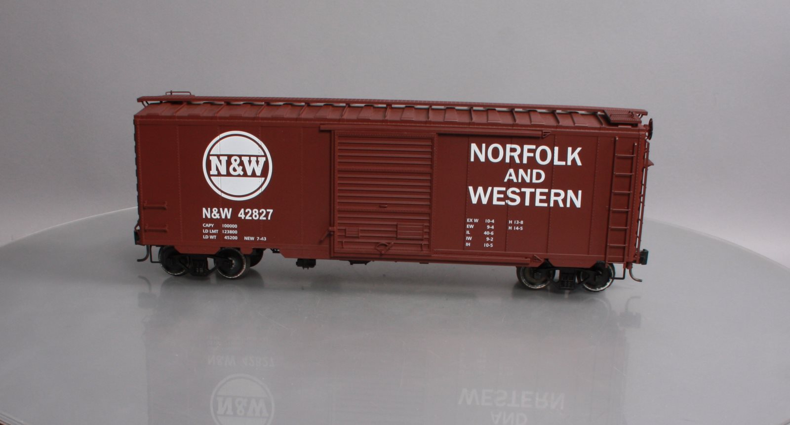 American Mainline G401-15 Norfolk and Western PS-1 Box Car #42827 EX/Box