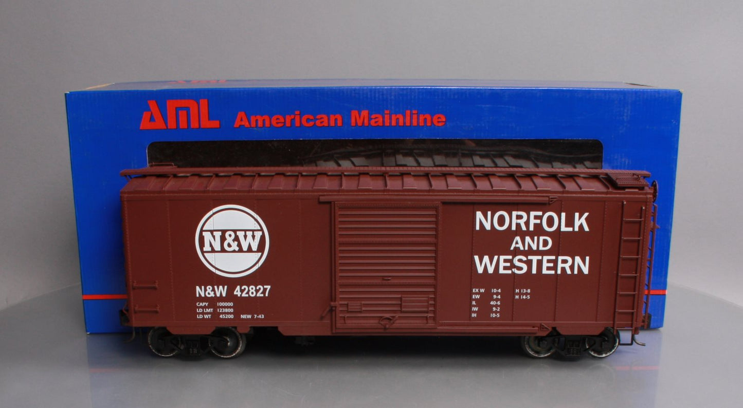 American Mainline G401-15 Norfolk and Western PS-1 Box Car #42827 EX/Box