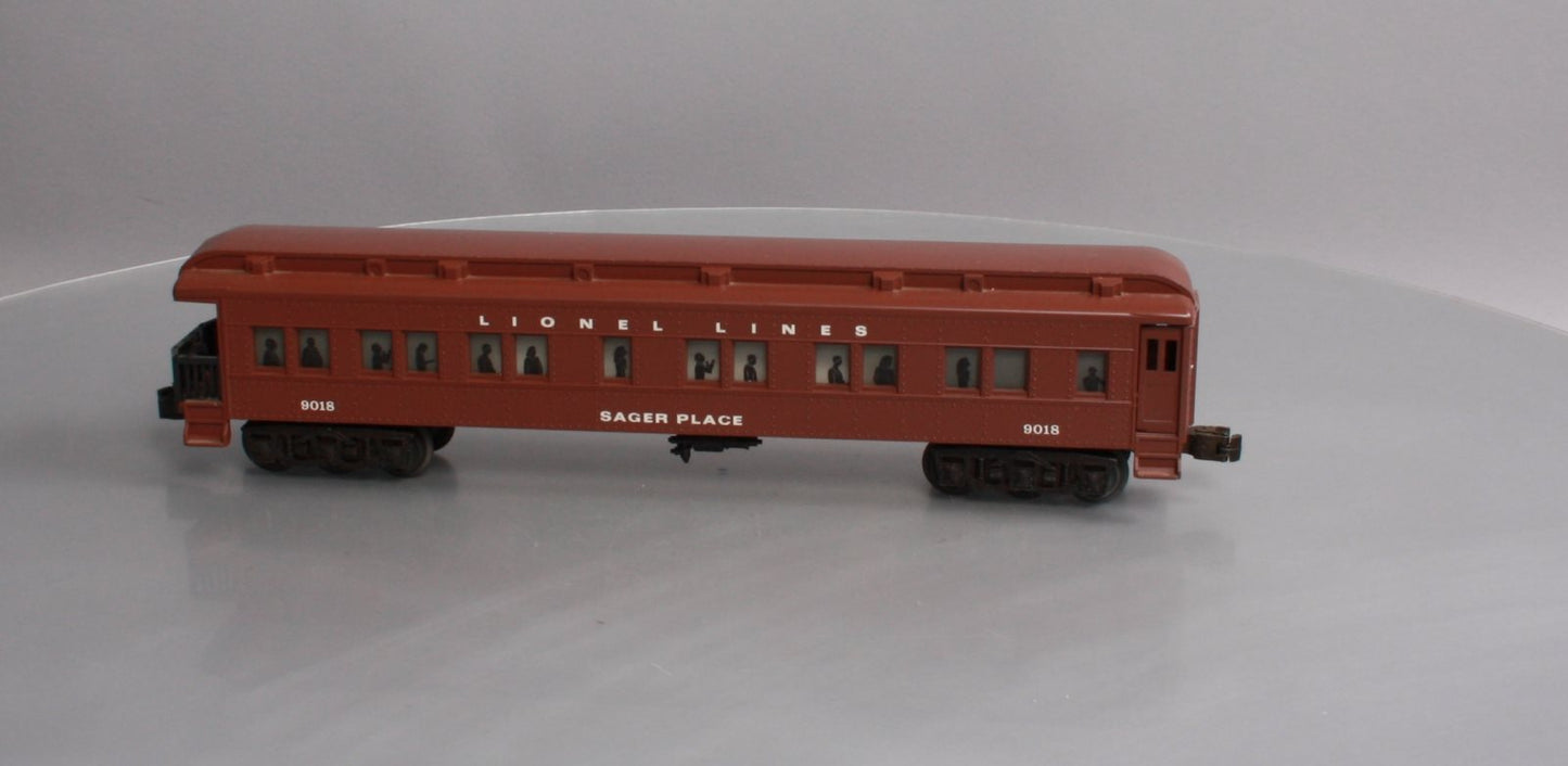 Lionel 6-19018 O Gauge Lionel Lines 'Sager Place' Observation Car #9018 LN/Box