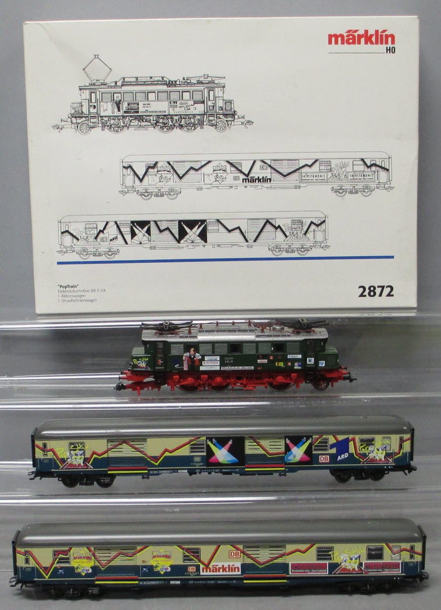 Marklin 2872 PopTrain HO Gauge Electric Passenger Train Set MT/Box