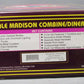 MTH 20-4144 O Pennsylvania 70' Madison Combine/Diner Passenger Set (Set of 2) LN/Box