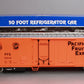 USA Trains R16709 G Pacific Fruit Express 50' Mechanical Refrigerator Car