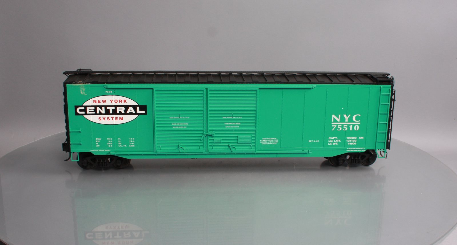 USA Trains R19310B G New York Central R/C Boxcar #75510