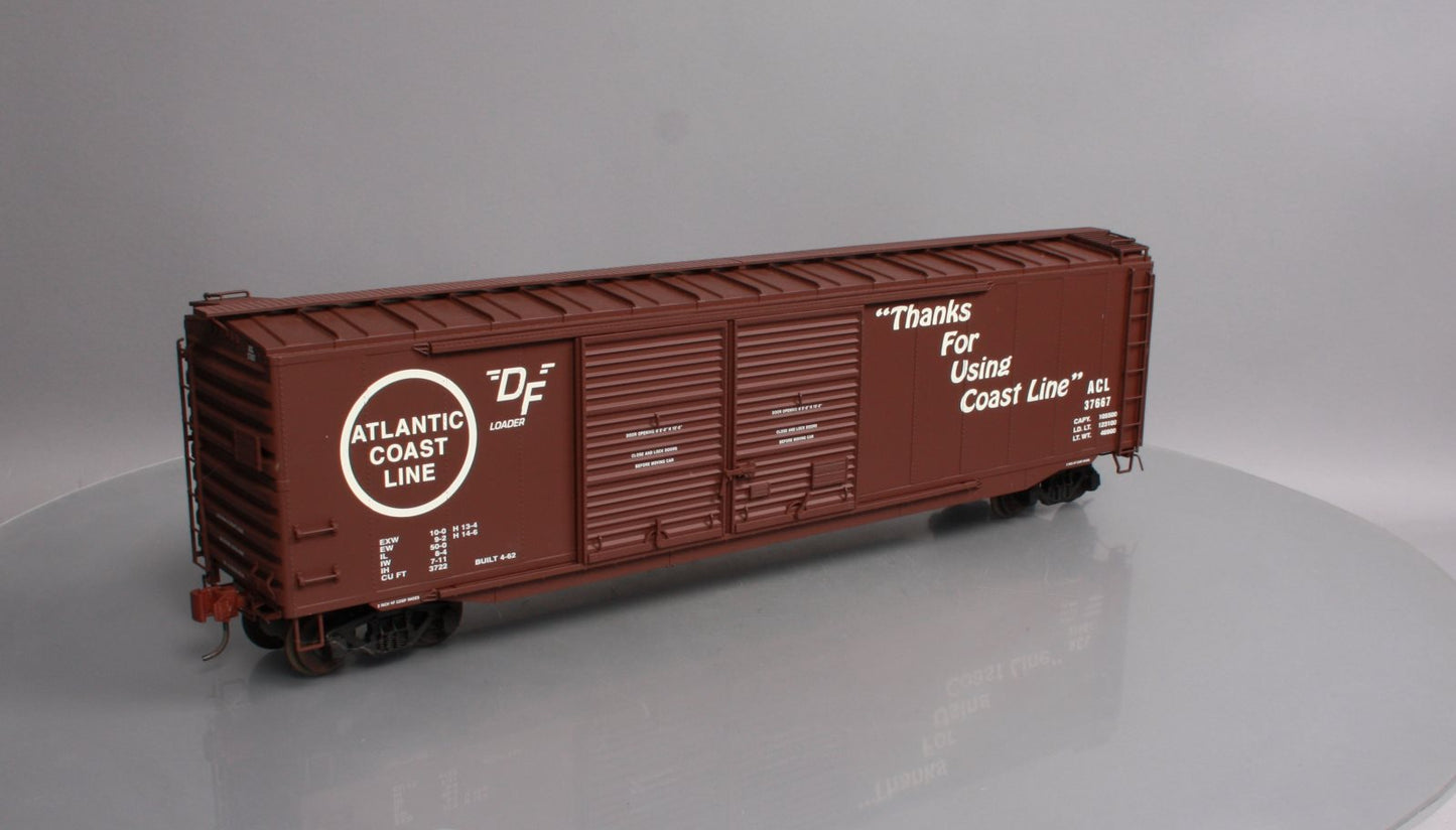 USA Trains R19311B G Atlantic Coast Line 50 Ft. Box Car with AAR Double Door