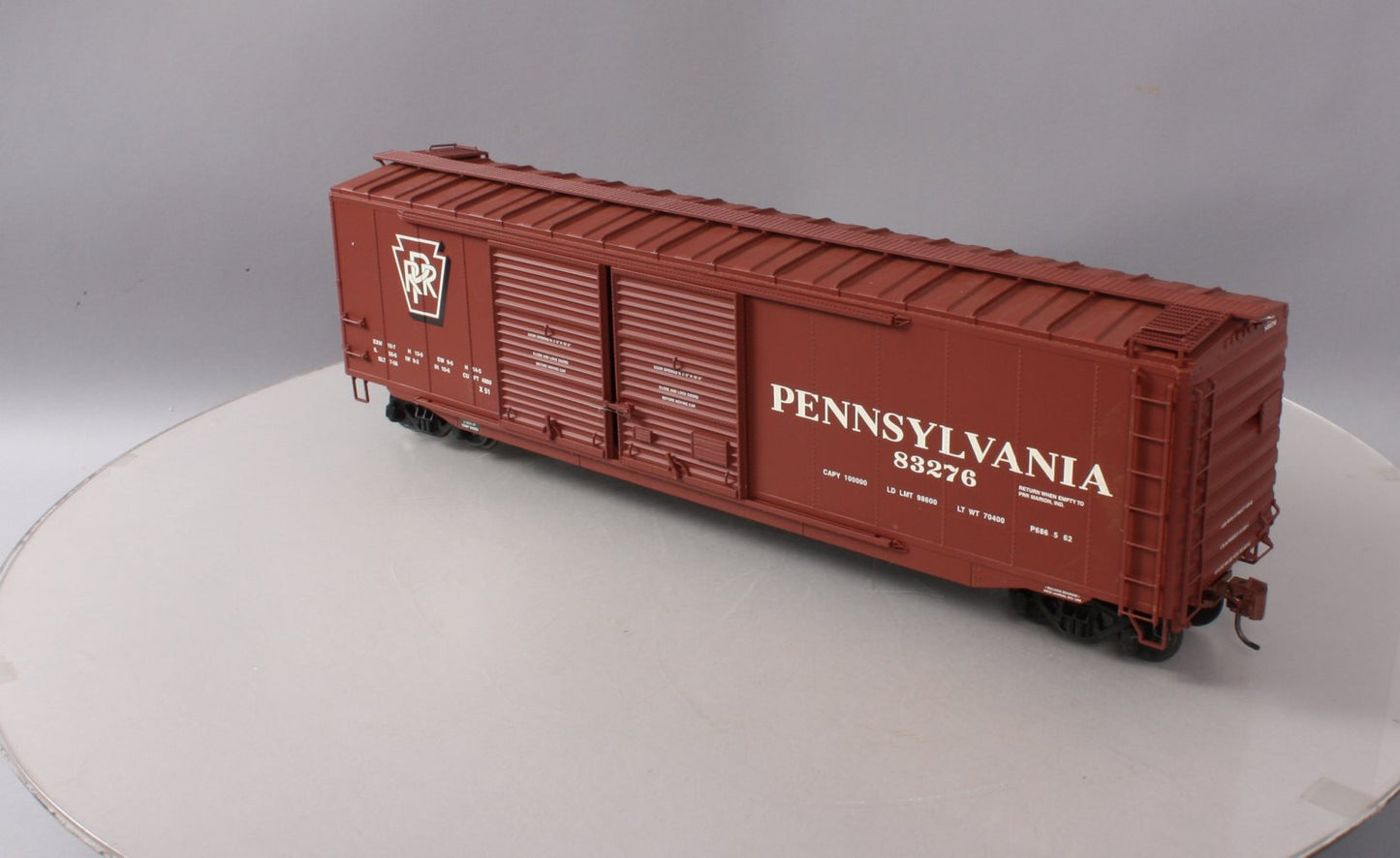 USA Trains R19314B G Pennsylvania 50 Ft. Double Door Box Car #83276
