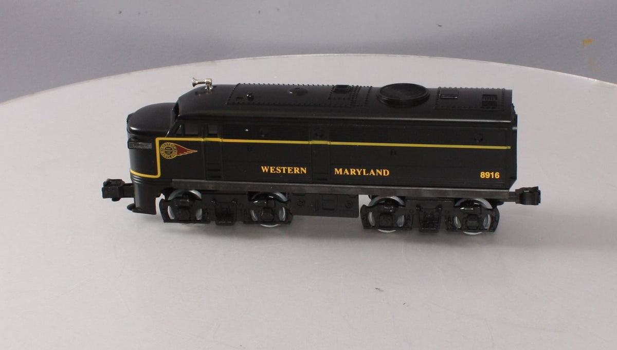 Lionel 6-18916 Western Maryland Alco Dummy A Unit Diesel Engine #8916 w Horn LN/Box