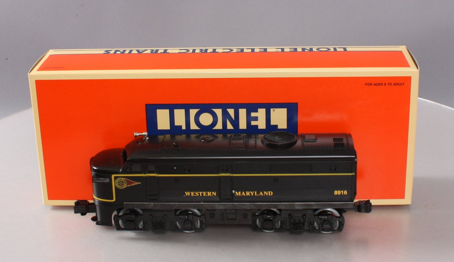 Lionel 6-18916 Western Maryland Alco Dummy A Unit Diesel Engine #8916 w Horn LN/Box