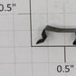 Lionel 0110-16 HO Gauge Black Track Clip