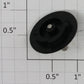 Lionel 0319-33 HO Gauge Helicopter Launch Shaft and Spring Plate Assembly