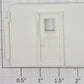 Lionel 2532-42 White Passenger Car Bulkhead