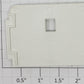Lionel 2532-42 White Passenger Car Bulkhead