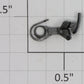 Athearn 90601 HO Coupler X2F Horn Hook Style