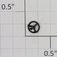 Athearn 90600 HO Freight Car 3-Spoke Brake Wheel