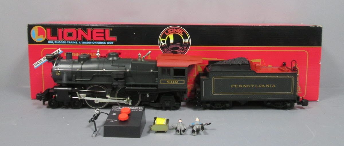 Lionel 8-85110 Pennsylvania 4-4-2 Steam Locomotive & Tender W/RS EX/Box