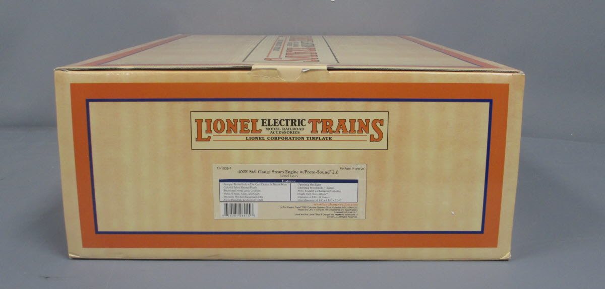 MTH 11-1008-1 Std. Gauge 400E Steam Engine NIB
