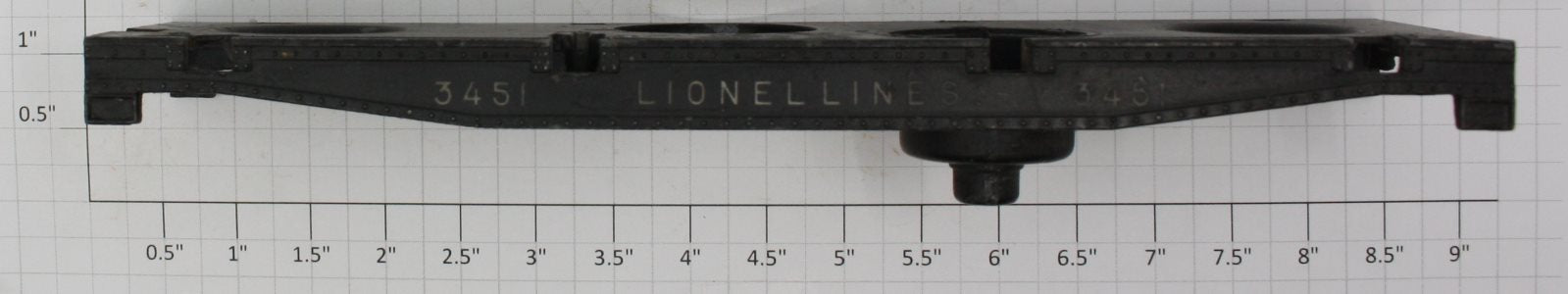 Lionel 3451-2 Log Dump Car Frame