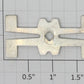 Lionel 6446-12 O Gauge Hopper Car Roof Hatch Spring Lock Plate